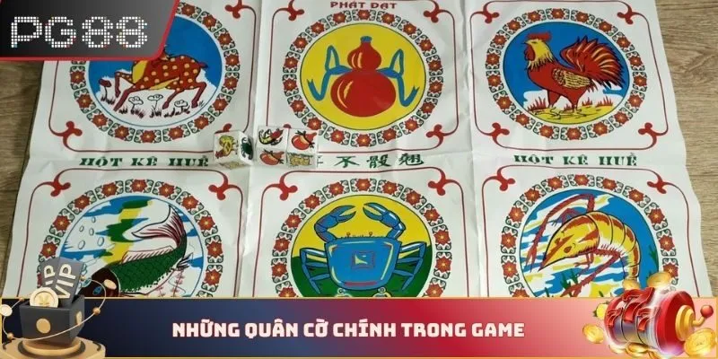 Những quân cờ chính trong game